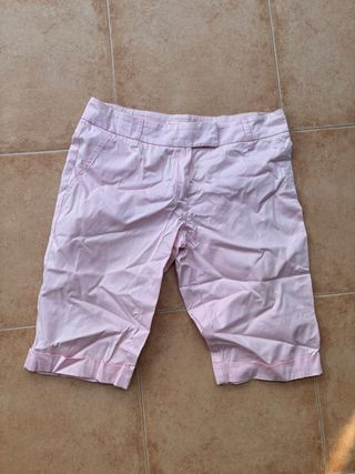 Bermuda rosa mujer