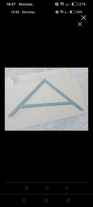 Escuadra 80x80 para obra