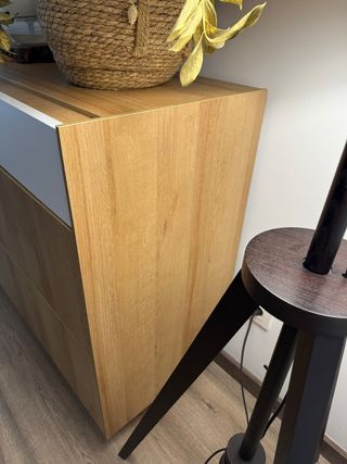 OFERTA! Aparador moderno madera y blanco