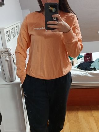 Sudadera Champion Naranja