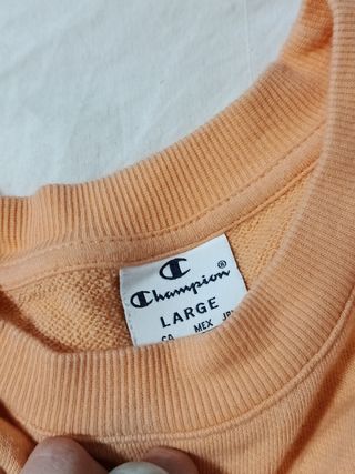 Sudadera Champion Naranja