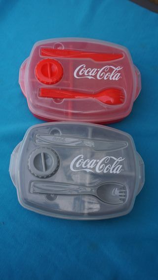 Carraca Cocacola Euro2012 + Mochila + Fiambreras