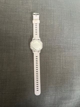 Reloj Cronómetro Oro y Blanco