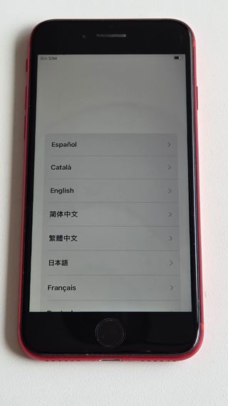 iPhone SE Rojo 64GB 2ª Gen A2296