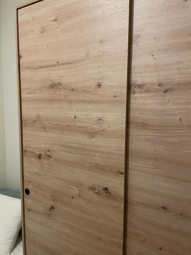 Armario roble NUEVO puertas correderas