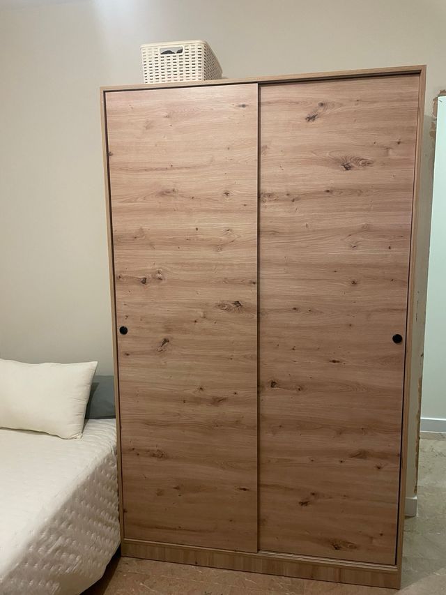Armario roble NUEVO puertas correderas