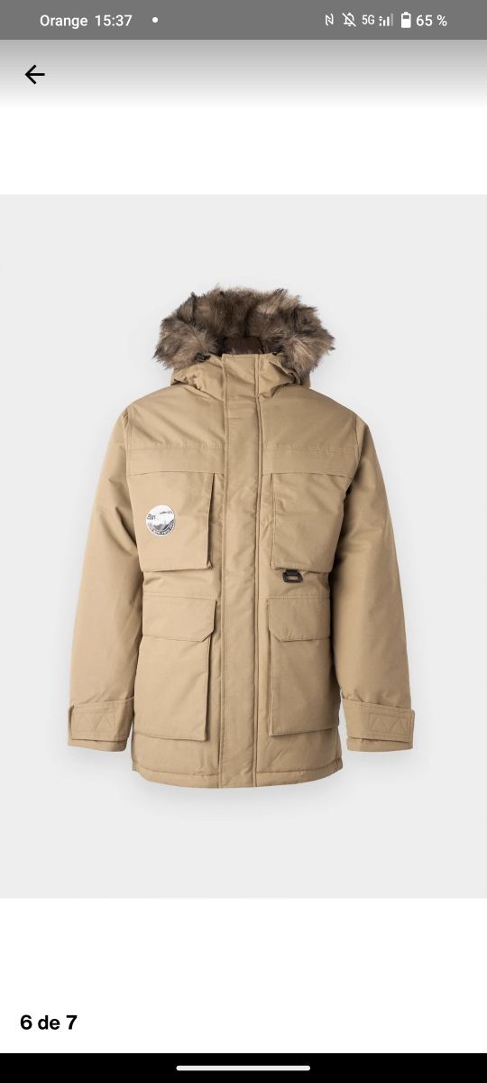 Parka Jack Johns Azul