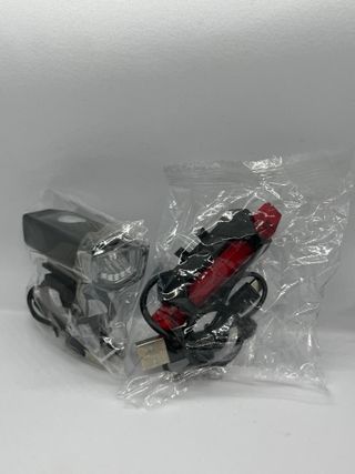 Luces Bicicleta USB Delantera y Trasera Nuevas