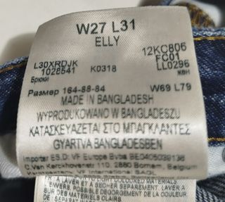 Pantalón vaquero Lee azul