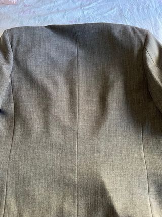 Traje de chaqueta gris para hombre