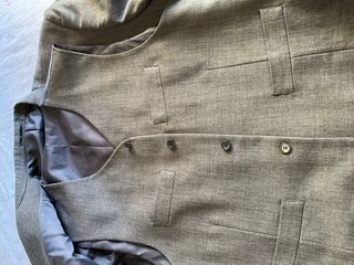 Traje de chaqueta gris para hombre