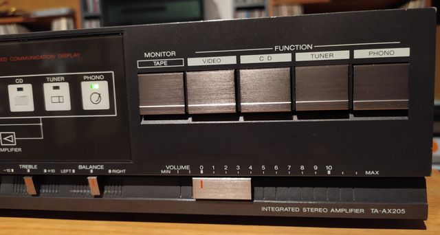 Amplificatore Stereo Vintage Sony TA-AX205