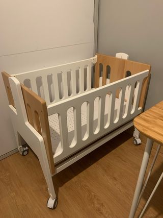 Minicuna madera Nicola 5 en 1