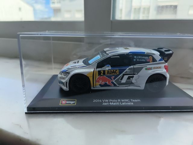 Burago VW Polo R WRC Latvala 1/43