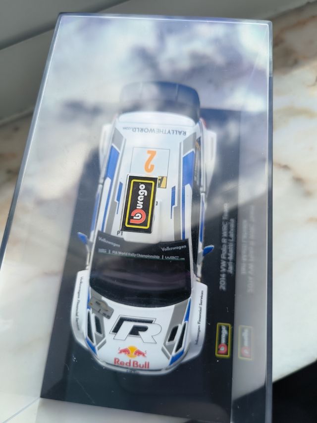 Burago VW Polo R WRC Latvala 1/43