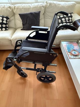 silla de ruedas plegable