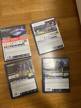 Lote 4 Videojuegos FIFA PS4
Se venden por separado