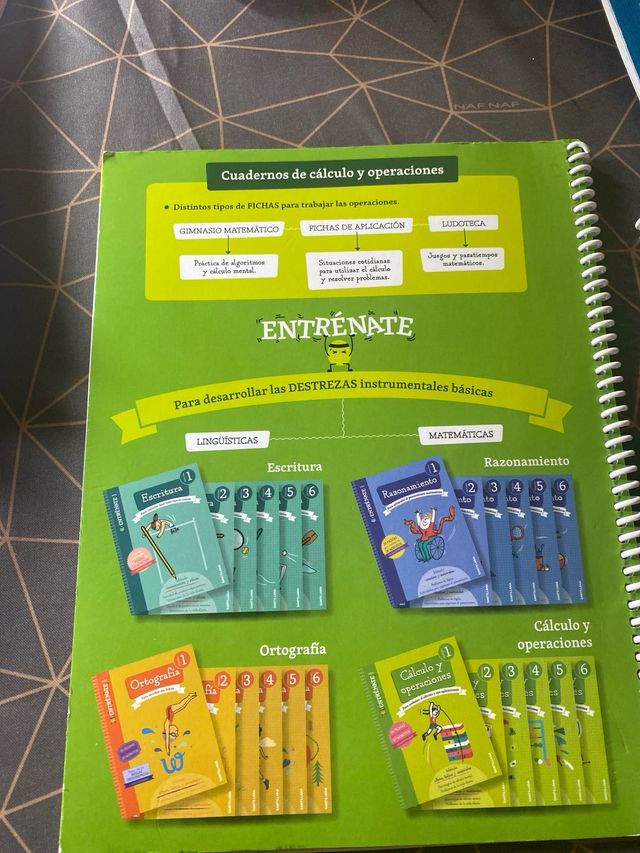 CUADERNO CALCULO SERIE ENTRENATE 5 PRIMARIA