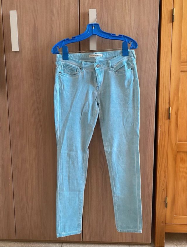 Pantalón pitillo celeste Twenty8Twelve