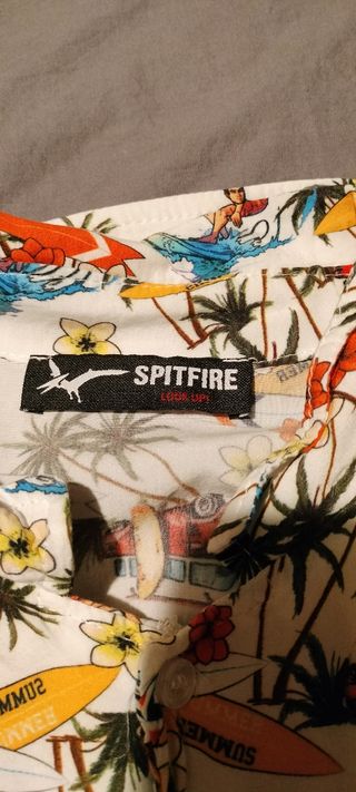Camicia Spitfire a fantasia hawaiana