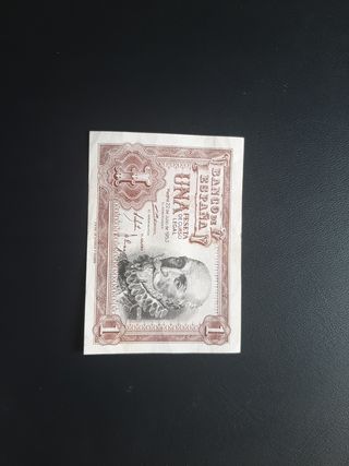 BILLETE DE 1 PESETA DE 1953