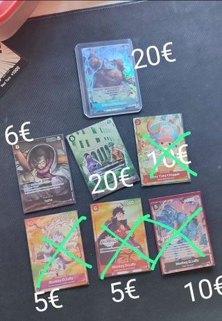 Cartas One Piece TCG