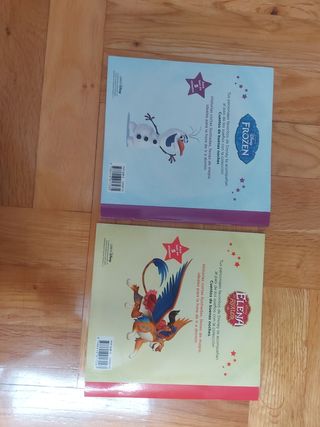 2 libros Disney