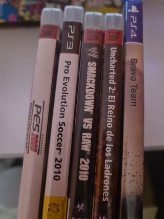 Pack 5 Juegos PS3 y PS4