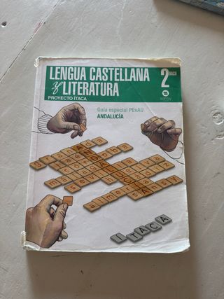 libro lengua y literatura 2 de bachillerato 