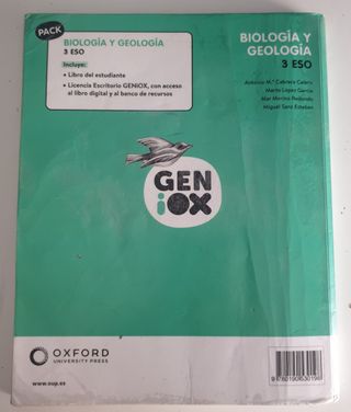 Biología y Geología 3° ESO