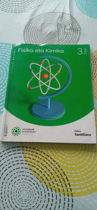 Libro tercero de la Eso física y química