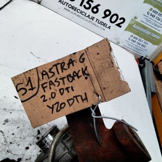 TURBOCOMPRESOR OPEL ASTRA G FASTBACK 2.0 DTI