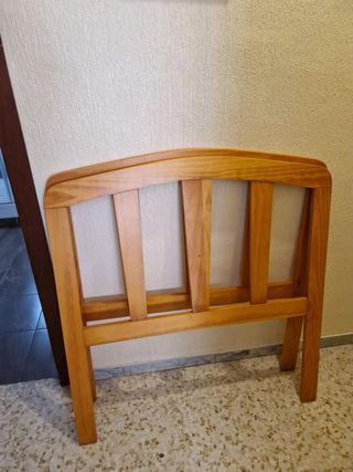 2 Cabeceros de madera para cama de 90