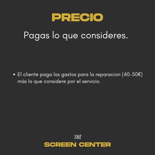 Oferta reparacion pantallas Android y Iphone