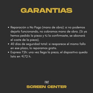 Oferta reparacion pantallas Android y Iphone