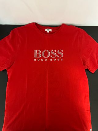 Camiseta BOSS Roja Original
