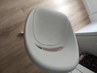 Silla de escritorio infantil blanca