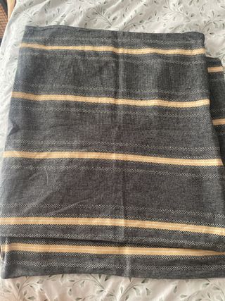 2 Fundas de Cojín Gris y Amarillo