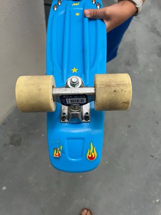 Patín azul para niños