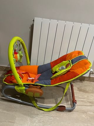 Hamaca para bebé con arco de juegos