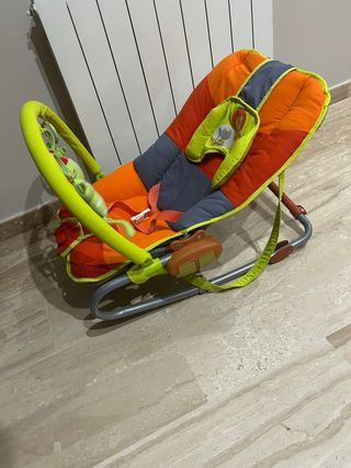 Hamaca para bebé con arco de juegos