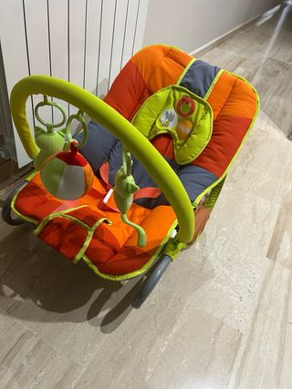 Hamaca para bebé con arco de juegos