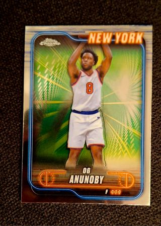 Carta Topps Chrome 2024/25