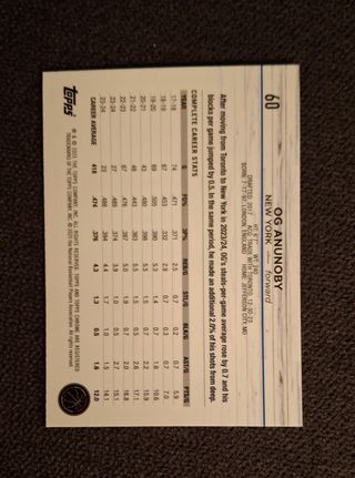 Carta Topps Chrome 2024/25