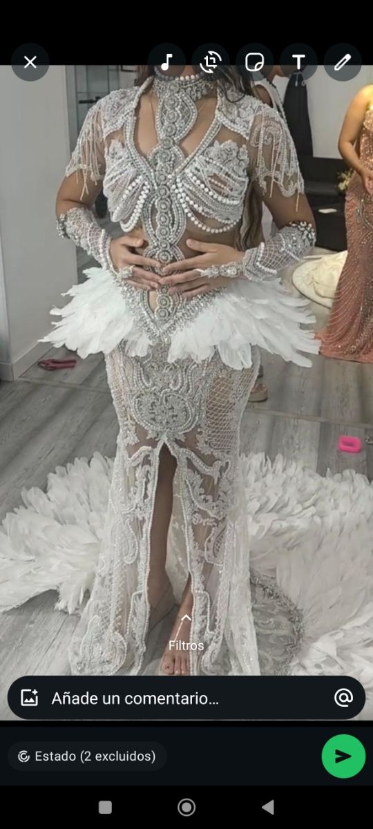 Vestido Boda Gitana Anderson Rodríguez Plata