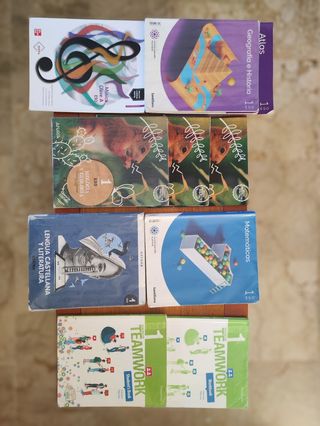 Libros texto 1°ESO