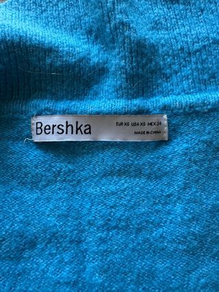 Jersey Bershka azul