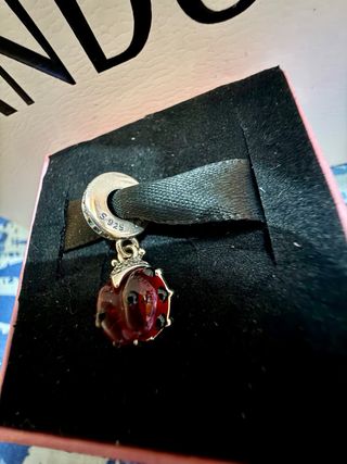 Pandora Charm Mariquita Roja