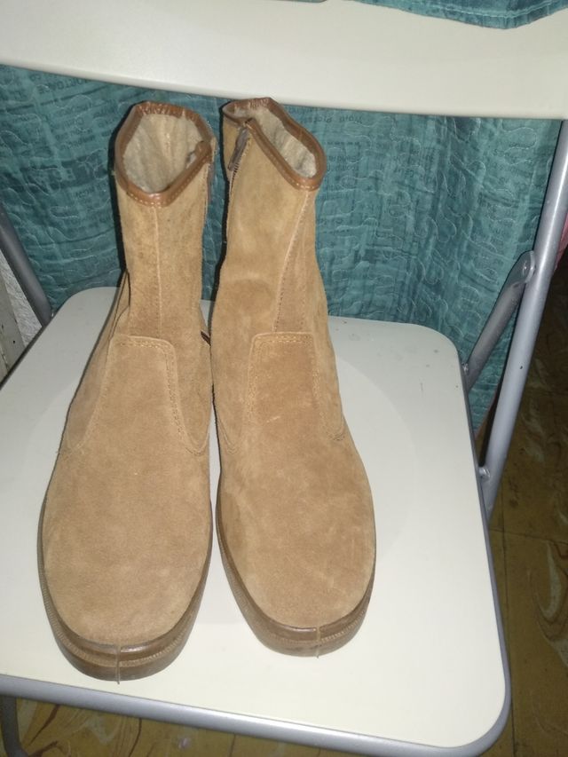 Botas de Piel bovino  nuevas para Hombre Talla 46