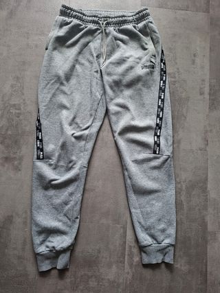 Pantalón Chándal Gris Puma